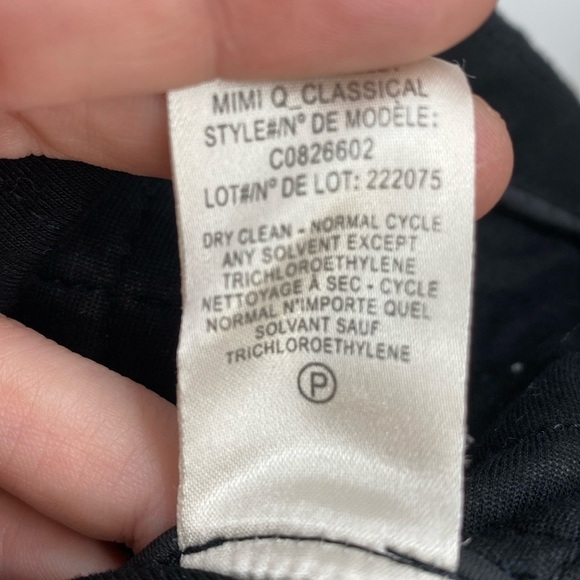 Theory‎ Mimi Q Classical Dress Womens Large Black Quilted Long Sleeve Shift Crew - Picture 6 of 13